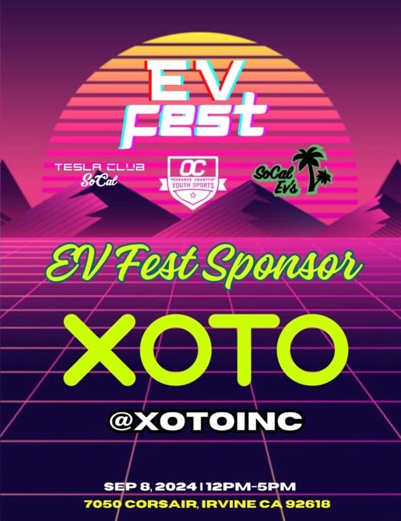 EV Fest information flyer 